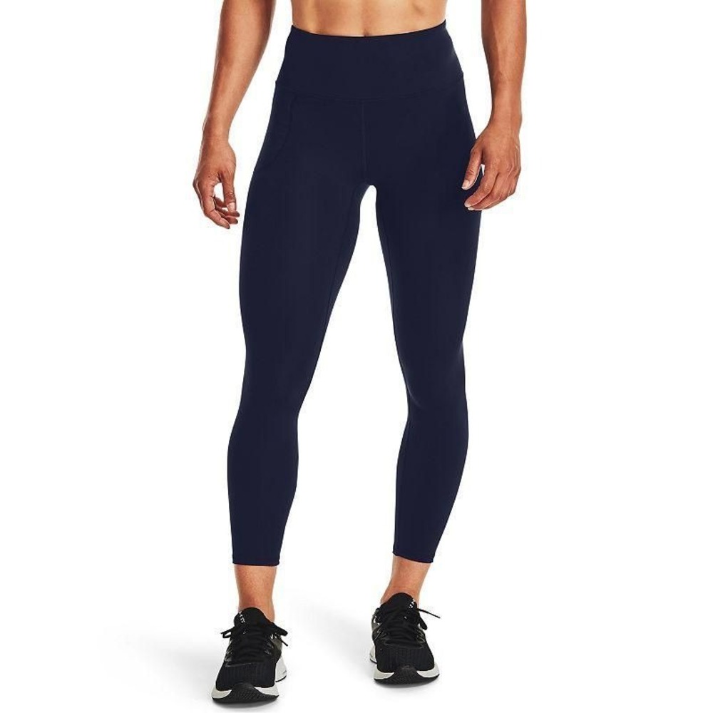 Under Armour Motion Leggings Womens Small Navy NEW High Waisted Ankle Tights